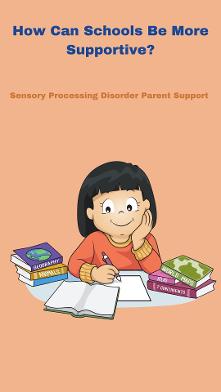 child with sensory processing disorder in school at her desk how schools can be more supportive 