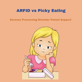 child with sensory processing disorder wont eat her food Avoidant/Restrictive Food Intake Disorder (ARFID) vs Picky Eating