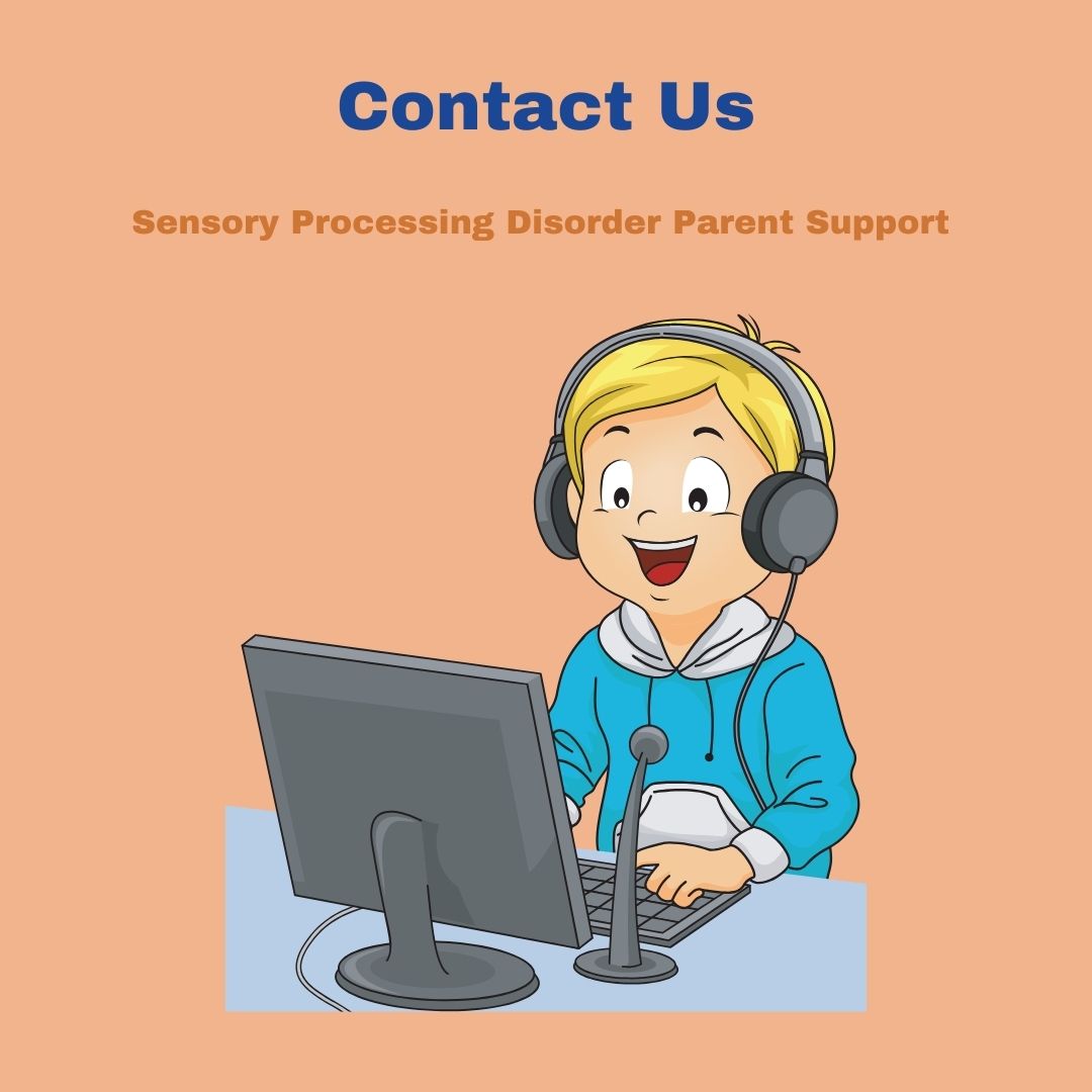 sensory processing disorder parent support contact boy with sensory differences 